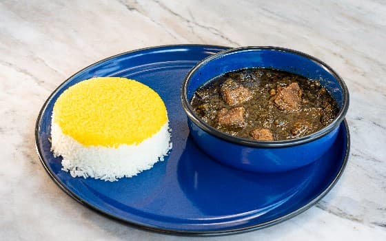 کته و خورش کرفس